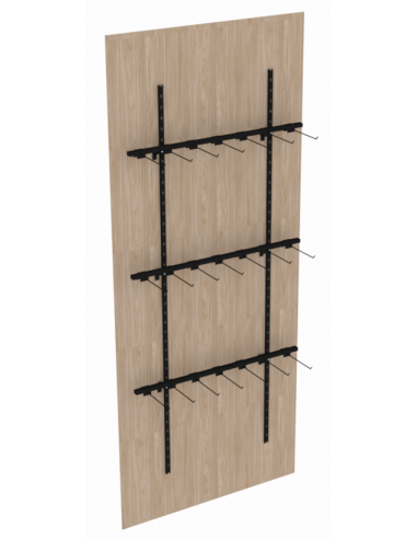 Modulo Expositor para Ganchos com 3...