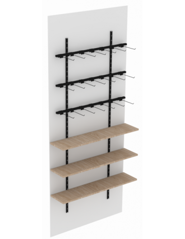 Modulo Expositor 3 Prateleiras + 3...