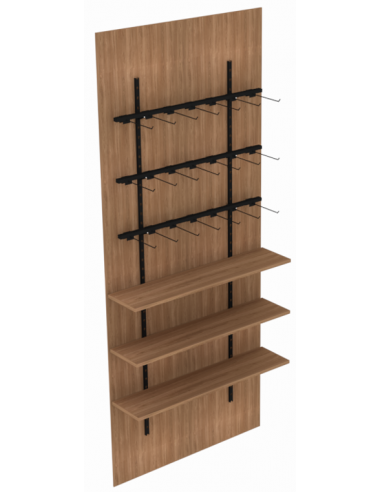 Modulo Expositor 3 Prateleiras + 3...