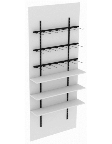 Modulo Expositor 3 Prateleiras + 3...