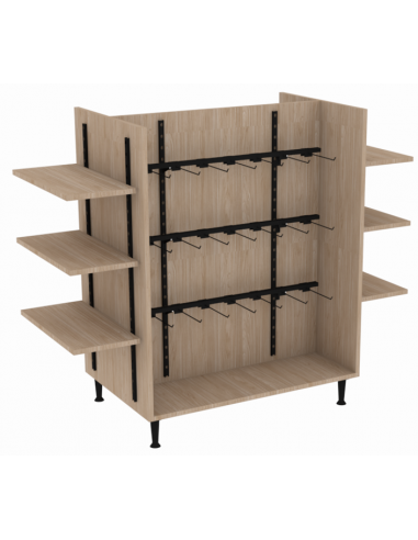 Gôndola 3 Réguas e 3 Prateleiras