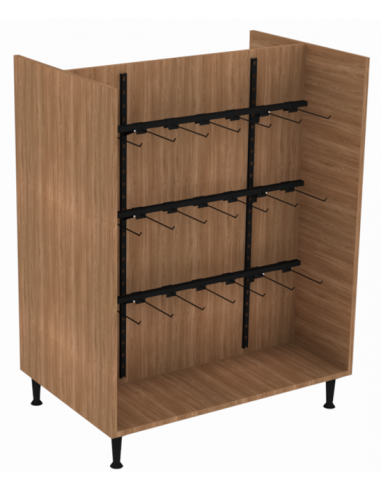 Gôndola 3 Réguas e 3 Prateleiras