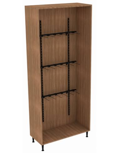 Colmeia para ganchos com 3 ou 6 réguas