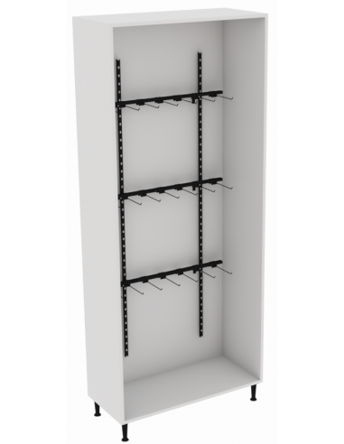 Colmeia para ganchos com 3 ou 6 réguas